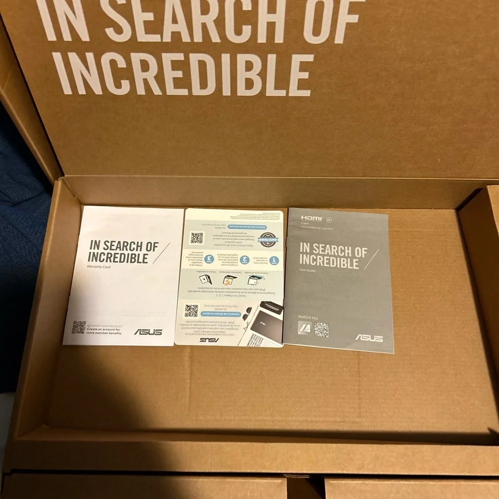 ASUS set manuals